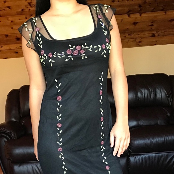 Cache Black Dress - Picture 1 of 7